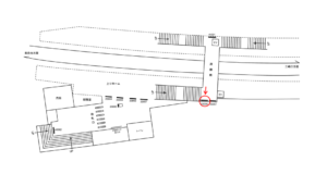 京急／北久里浜駅／／№23008駅看板・駅広告、位置図