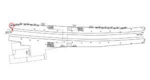 京急／北久里浜駅／／№21120駅看板・駅広告、位置図
