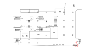京急／京急久里浜駅／／№23030駅看板・駅広告、位置図