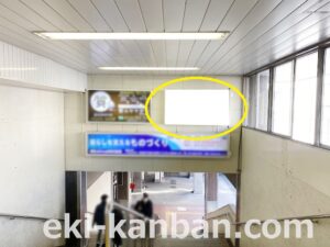 JR／津田沼駅／北口階段／№10駅看板・駅広告、写真2