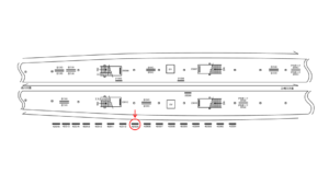 京急／京急久里浜駅／／№42009駅看板・駅広告、位置図