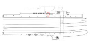 京急／逸見駅／／№31001駅看板・駅広告、位置図