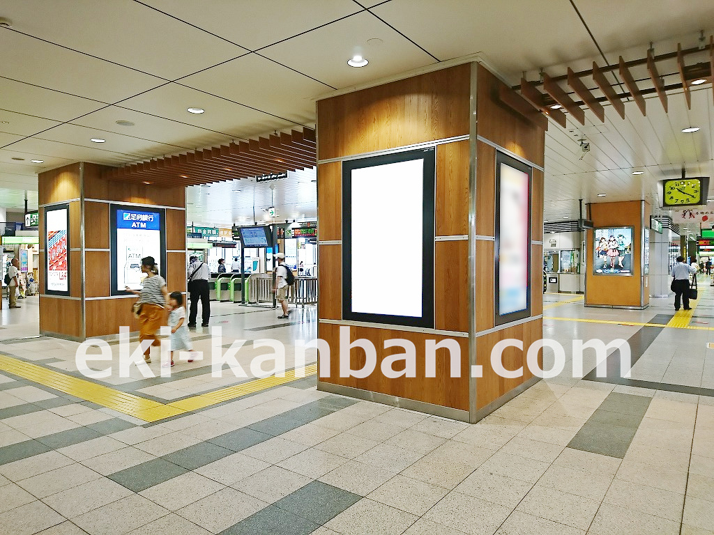 JR／宇都宮駅／幹線改札外／№104駅看板・駅広告、写真 (1)