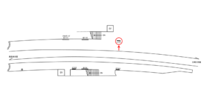 京急／安針塚駅／／№41101駅看板・駅広告、位置図