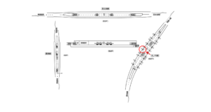 東京メトロ／銀座駅／丸ノ内線№17B№B駅看板・駅広告、位置図