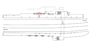 京急／逸見駅／／№31004駅看板・駅広告、位置図