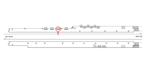 京急／六浦駅／／№31013駅看板・駅広告、位置図
