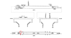 東京メトロ／二重橋前〈丸の内〉駅／千代田線／№6駅看板・駅広告、位置図