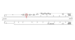 京急／六浦駅／／№31014駅看板・駅広告、位置図
