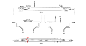 東京メトロ／二重橋前〈丸の内〉駅／千代田線／№7駅看板・駅広告、位置図