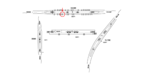 東京メトロ／銀座駅／日比谷線／№22駅看板・駅広告、位置図