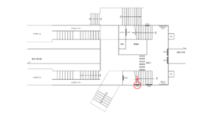 京急／六浦駅／／№23006駅看板・駅広告、位置図