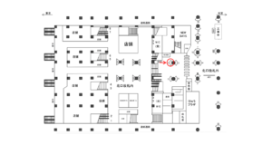 JR/赤羽駅/北口コンコース/№13駅看板・駅広告、位置図