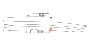 京急／安針塚駅／／№42101駅看板・駅広告、位置図