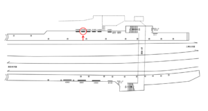 京急／逸見駅／／№31005駅看板・駅広告、位置図