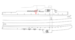 京急／逸見駅／／№31002駅看板・駅広告、位置図
