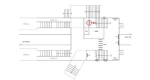 京急／六浦駅／／№23001駅看板・駅広告、位置図