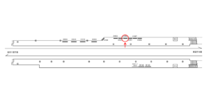 京急／六浦駅／／№31002駅看板・駅広告、位置図