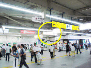JR／柏駅／改札外通路／№19駅看板・駅広告、写真1