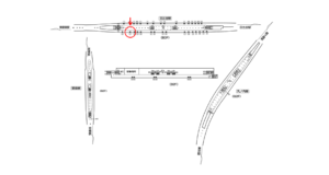 東京メトロ／銀座駅／日比谷線／№711駅看板・駅広告、位置図