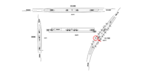 東京メトロ／銀座駅／丸ノ内線№15A№A駅看板・駅広告、位置図