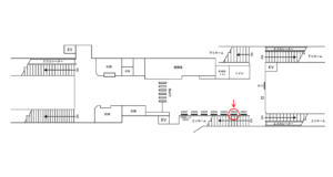 京急／弘明寺駅／／№23002駅看板・駅広告、位置図