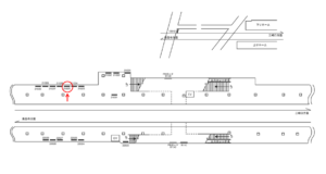 京急／弘明寺駅／／№21025駅看板・駅広告、位置図