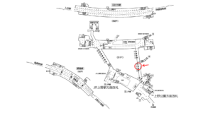 東京メトロ／上野駅／銀座線／№31駅看板・駅広告、位置図