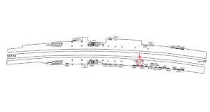 京急／能見台駅／／№22091駅看板・駅広告、位置図