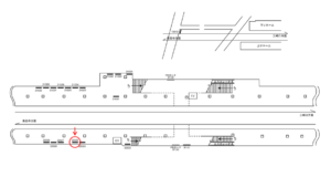京急／弘明寺駅／／№22025駅看板・駅広告、位置図