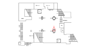 京急／上大岡駅／／№53005駅看板・駅広告、位置図