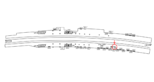 京急／能見台駅／／№22001駅看板・駅広告、位置図