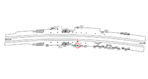 京急／能見台駅／／№22006駅看板・駅広告、位置図