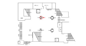 京急／上大岡駅／／№53008駅看板・駅広告、位置図