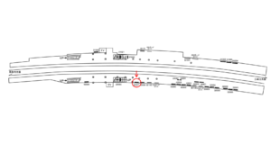 京急／能見台駅／／№22007駅看板・駅広告、位置図