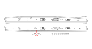 京急／金沢八景駅／／№42003駅看板・駅広告、位置図