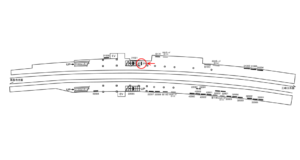 京急／能見台駅／／№21022駅看板・駅広告、位置図