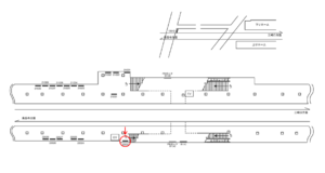 京急／弘明寺駅／／№22023駅看板・駅広告、位置図