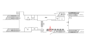 京急／弘明寺駅／／№23006駅看板・駅広告、位置図