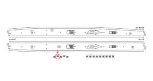 京急／金沢八景駅／／№42004駅看板・駅広告、位置図