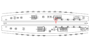 京急／上大岡駅／／№51014駅看板・駅広告、位置図
