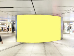 JR／東京駅／東京丸の内線連絡通路ダブルビッグシート駅臨時広告・駅広告、写真4