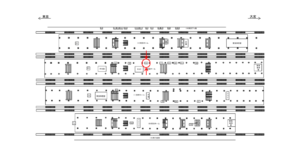 JR/赤羽駅/客貨ホーム/№5駅看板・駅広告、位置図