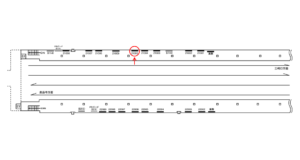 京急/南太田駅//№21005駅看板・駅広告、位置図