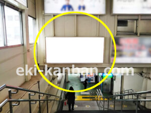 JR／柏駅／改札外通路／№71駅看板・駅広告、写真1