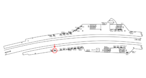 京急／日ノ出町駅／／№22013駅看板・駅広告、位置図