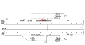 京急／井土ヶ谷駅／／№21005駅看板・駅広告、位置図