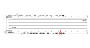 京急／南太田駅／／№22002駅看板・駅広告、位置図