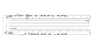 京急／南太田駅／／№21007駅看板・駅広告、位置図