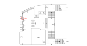 京急／南太田駅／／№23002駅看板・駅広告、位置図